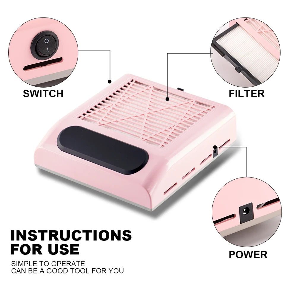 TOZ TOPLAMA CİHAZI PEMBE 80W