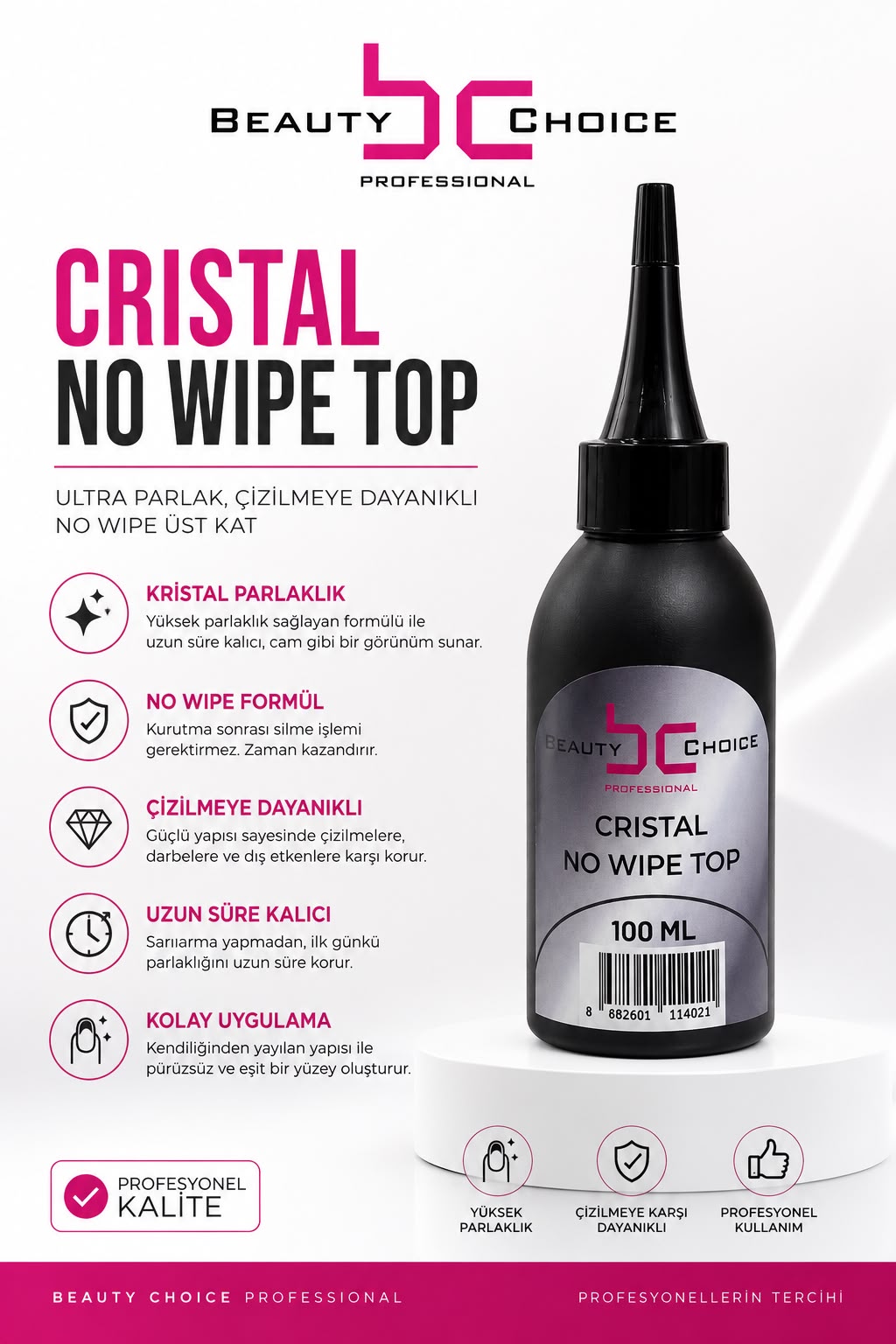 NO WIPE TOP COAT 100 ML