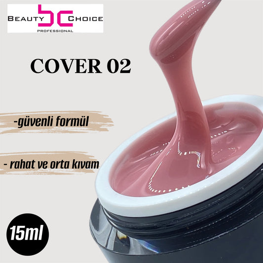 Protez Tırnak Jel Cover Dark (02) 15gr