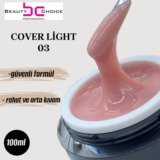 Protez Tırnak Jeli 03 Cover Light 100gr