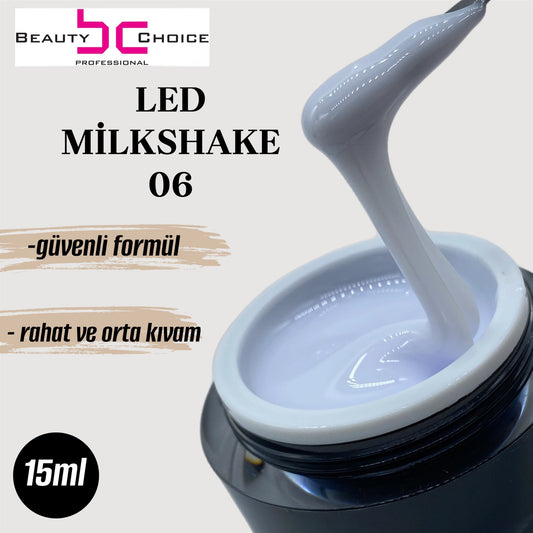 Protez Tırnak Jeli 06 Led Milkshake 15gr