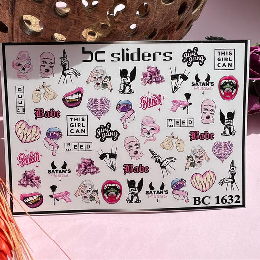 BC TIRNAK STICKER  36