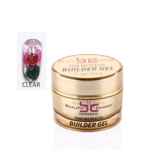 BC BUILDER  PINK JEL CLEAR