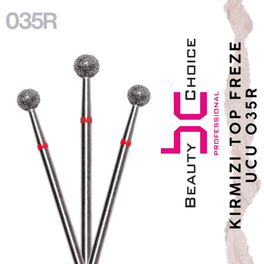 Kırmızı Top Freze Ucu 035R