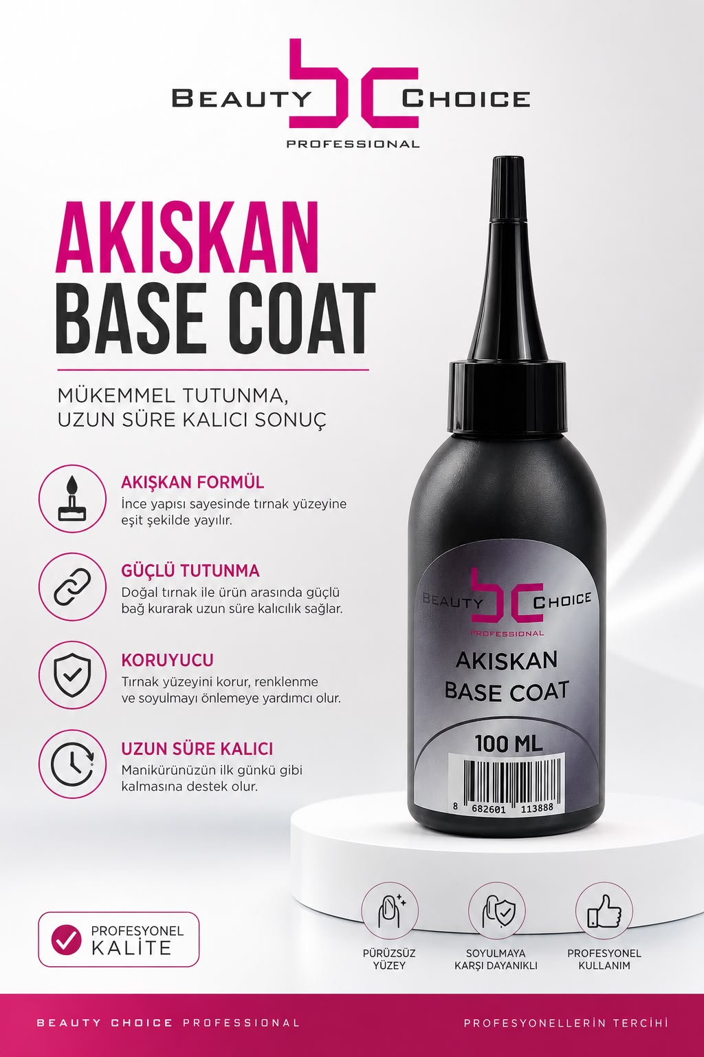 AKIŞKAN BASE COAT 100 ML