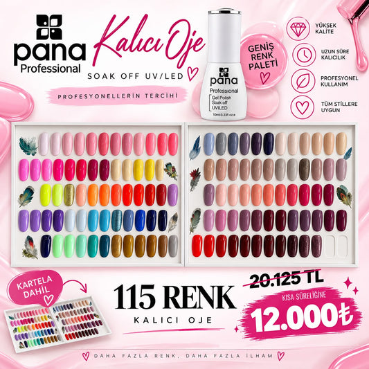 115 RENK PANA KALICI OJE SETI