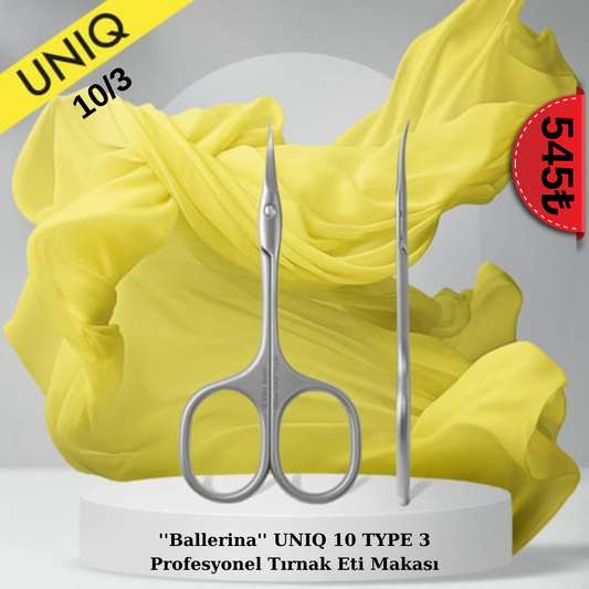 STALEKS "Ballerina" UNIQ 10 TYPE 3 Profesyonel Tırnak Eti Makası