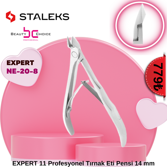 STALEKS EXPERT 11 Profesyonel Tırnak Eti Pensi 14 mm