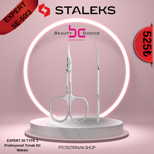 STALEKS EXPERT 50 TYPE 3 Profesyonel Tırnak Eti Makası