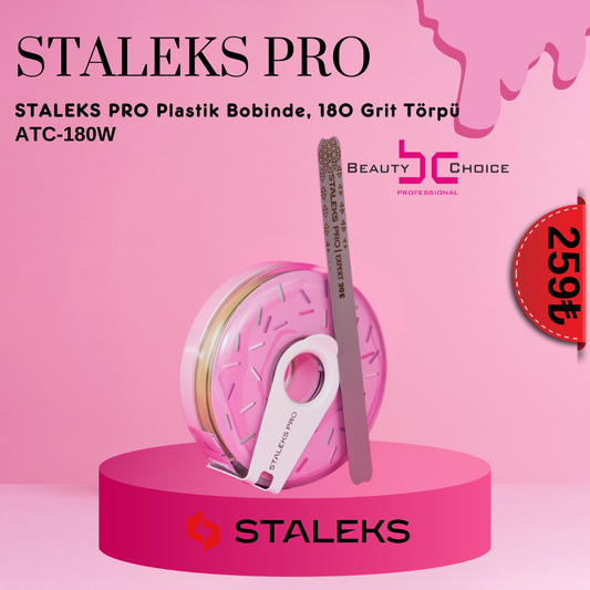 STALEKS PRO Plastik Bobinde, 180 Grit Törpü