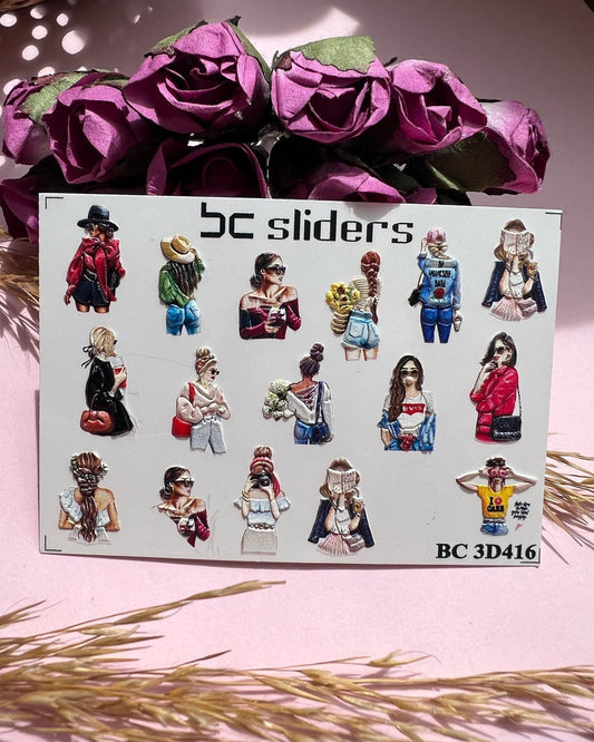 TIRNAK STICKER 5D (01)