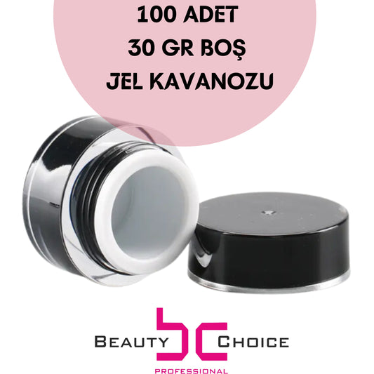 Boş Tırnak Jeli Kavanoz 30gr