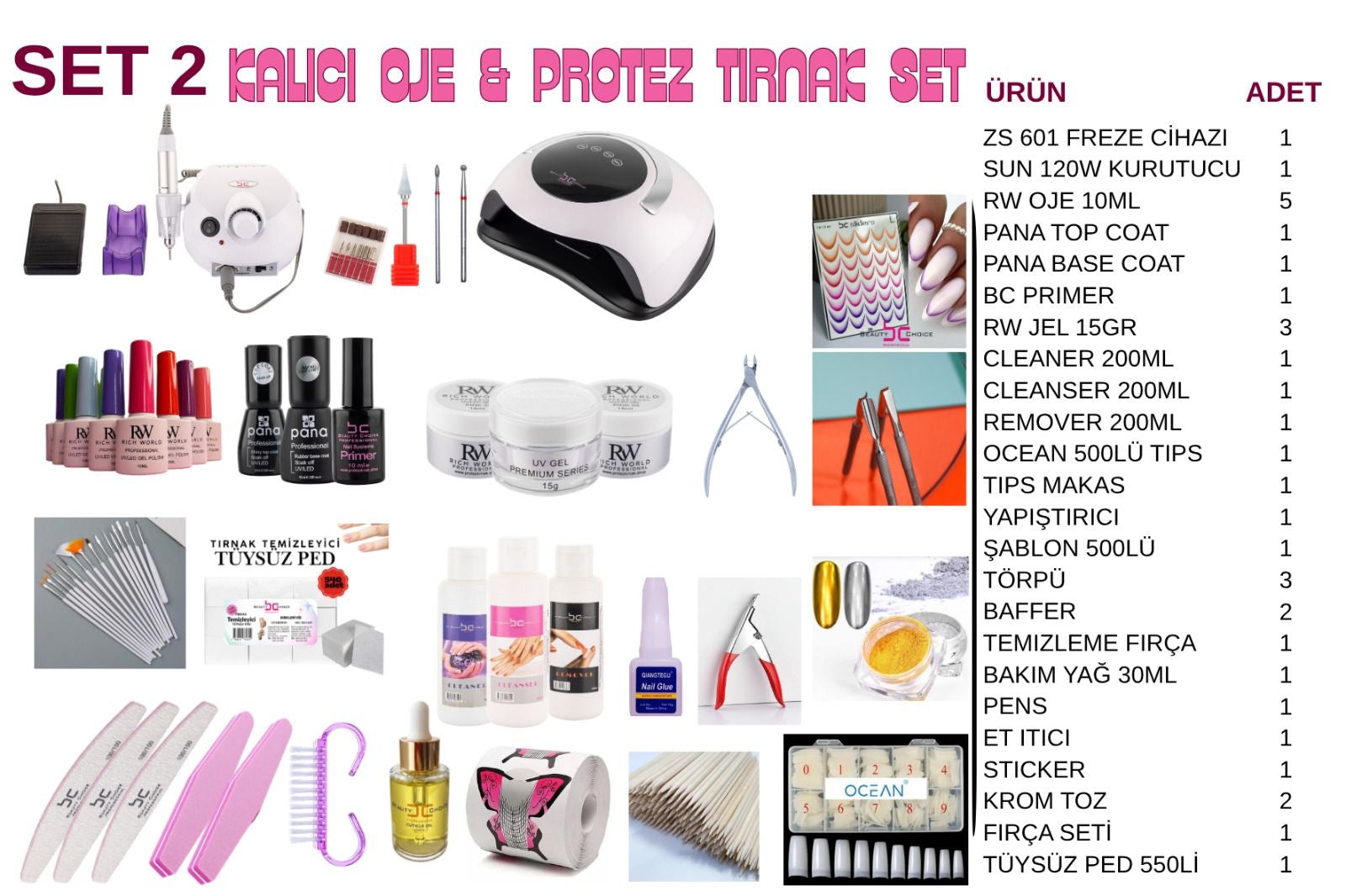 Set 2 – Beauty Choice